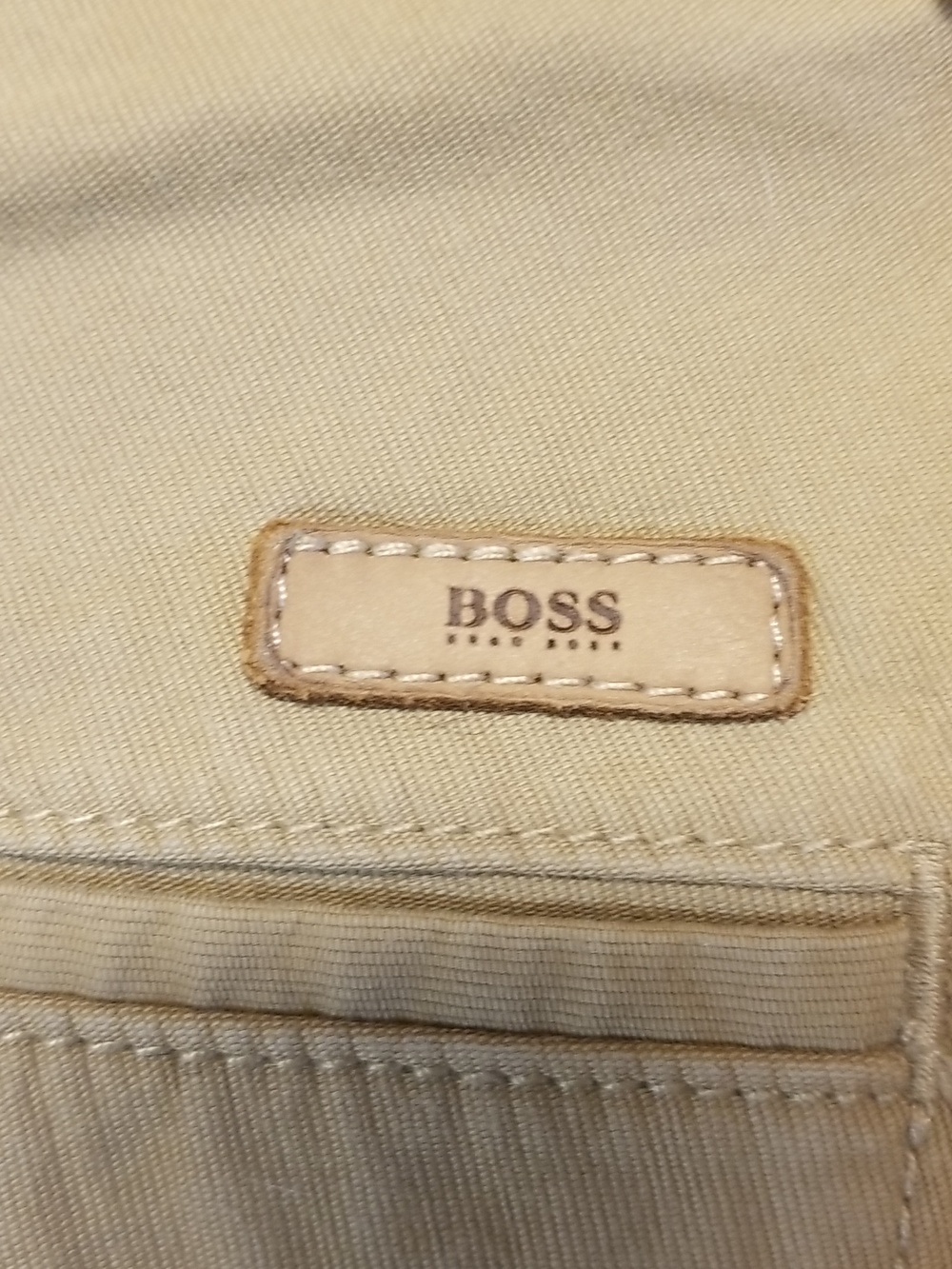 Hugo Boss Tan Straight Leg Chino Casual Dress Pants - Picture 10 of 14